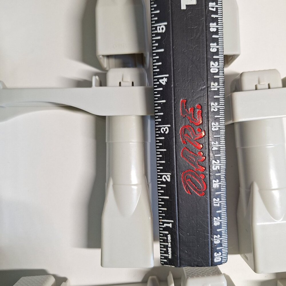 11 Geotrax Train Track Bridge Riser Lot Gray Supports Fisher Price Railroad - Picture 6 of 8